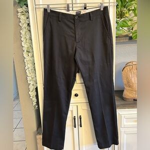 Size 34x32 Dockers Black Slacks Straight Fit Men's Work Pants